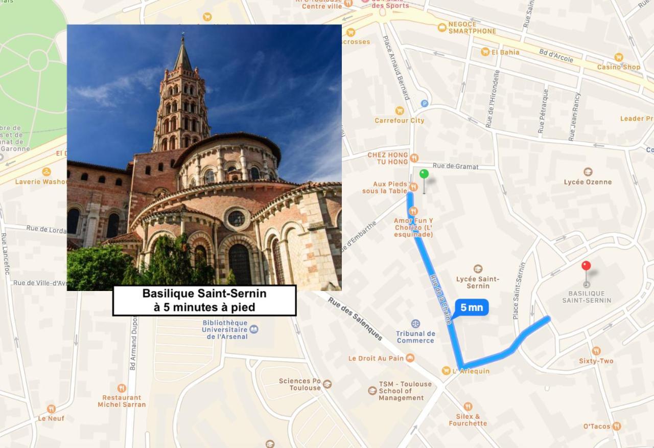 L'Ambree - Appartement Standing Toulouse Hypercentre Экстерьер фото